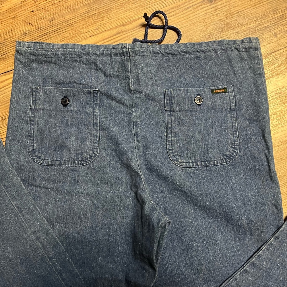 Ralph Lauren Denim Jeans with Drawstring waist.